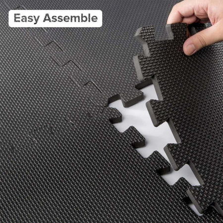 Tappeto Puzzle Tappetino Fitness Palestra Multiuso Schiuma Eva 10pz 30x30cm Nero Sport e Tempo Libero > Attrezzi e Abbigliamento Sportivo > Attrezzi per Esercizi Trade Shop italia - Napoli, Commerciovirtuoso.it