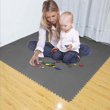 Tappeto Puzzle Tappetino Fitness Palestra Multiuso Schiuma Eva 10pz 30x30cm Nero Sport e Tempo Libero > Attrezzi e Abbigliamento Sportivo > Attrezzi per Esercizi Trade Shop italia - Napoli, Commerciovirtuoso.it