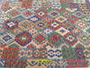 Tappeto Rettangolare Melange Pastello Kilim Kaudani Melange 173x130 Isegno Moderno, Double Face Originale, Lavorato A Mano, Pezzo Unico Casa e cucina/Tessili per la casa/Tappeti e tappetini/Tappeti per scale Mollaian Tappeti - Lecce, Commerciovirtuoso.it