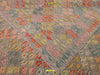 Tappeto Rettangolare Melange Verde Kilim Kaudani Melange 228x173cm Disegno Moderno, Double Face Originale, Lavorato a Mano, Pezzo Unico Casa e cucina/Tessili per la casa/Tappeti e tappetini/Tappeti Mollaian Tappeti - Lecce, Commerciovirtuoso.it
