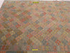 Tappeto Rettangolare Melange Verde Kilim Kaudani Melange 228x173cm Disegno Moderno, Double Face Originale, Lavorato a Mano, Pezzo Unico Casa e cucina/Tessili per la casa/Tappeti e tappetini/Tappeti Mollaian Tappeti - Lecce, Commerciovirtuoso.it