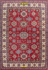 Tappeto Rettangolare Rosso Beige Azzurro Uzbek Kazak 295x206 Cm Tappeto Geometrico Orientale Originale Casa e cucina/Tessili per la casa/Tappeti e tappetini/Tappeti Mollaian Tappeti - Lecce, Commerciovirtuoso.it