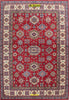 Tappeto Rettangolare Rosso Beige Azzurro Uzbek Kazak 295x206 Cm Tappeto Geometrico Orientale Originale Casa e cucina/Tessili per la casa/Tappeti e tappetini/Tappeti Mollaian Tappeti - Lecce, Commerciovirtuoso.it