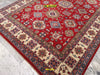Tappeto Rettangolare Rosso Beige Azzurro Uzbek Kazak 295x206 Cm Tappeto Geometrico Orientale Originale Casa e cucina/Tessili per la casa/Tappeti e tappetini/Tappeti Mollaian Tappeti - Lecce, Commerciovirtuoso.it