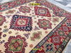 Tappeto Rettangolare Uzbek Kazak 246x175cm Beige Verde Arancio Tappeto Geometrico Orientale Originale Certificato Casa e cucina/Tessili per la casa/Tappeti e tappetini/Tappeti Mollaian Tappeti - Lecce, Commerciovirtuoso.it
