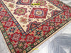 Tappeto Rettangolare Uzbek Kazak 246x175cm Beige Verde Arancio Tappeto Geometrico Orientale Originale Certificato Casa e cucina/Tessili per la casa/Tappeti e tappetini/Tappeti Mollaian Tappeti - Lecce, Commerciovirtuoso.it