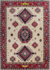 Tappeto Rettangolare Uzbek Kazak 295x213cm Beige E Arancione Tappeto Geometrico Orientale Originale Casa e cucina/Tessili per la casa/Tappeti e tappetini/Tappeti Mollaian Tappeti - Lecce, Commerciovirtuoso.it