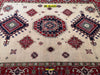 Tappeto Rettangolare Uzbek Kazak 295x213cm Beige E Arancione Tappeto Geometrico Orientale Originale Casa e cucina/Tessili per la casa/Tappeti e tappetini/Tappeti Mollaian Tappeti - Lecce, Commerciovirtuoso.it