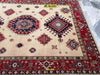 Tappeto Rettangolare Uzbek Kazak 295x213cm Beige E Arancione Tappeto Geometrico Orientale Originale Casa e cucina/Tessili per la casa/Tappeti e tappetini/Tappeti Mollaian Tappeti - Lecce, Commerciovirtuoso.it