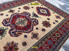 Tappeto Rettangolare Uzbek Kazak 296x204cm Beige Arancione E Verde Tappeto Geometrico Orientale Originale Casa e cucina/Tessili per la casa/Tappeti e tappetini/Tappeti Mollaian Tappeti - Lecce, Commerciovirtuoso.it