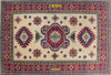 Tappeto Rettangolare Uzbek Kazak 296x204cm Beige Arancione E Verde Tappeto Geometrico Orientale Originale Casa e cucina/Tessili per la casa/Tappeti e tappetini/Tappeti Mollaian Tappeti - Lecce, Commerciovirtuoso.it