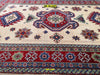 Tappeto Rettangolare Uzbek Kazak 296x204cm Beige Arancione E Verde Tappeto Geometrico Orientale Originale Casa e cucina/Tessili per la casa/Tappeti e tappetini/Tappeti Mollaian Tappeti - Lecce, Commerciovirtuoso.it