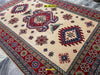 Tappeto Rettangolare Uzbek Kazak 296x204cm Beige Arancione E Verde Tappeto Geometrico Orientale Originale Casa e cucina/Tessili per la casa/Tappeti e tappetini/Tappeti Mollaian Tappeti - Lecce, Commerciovirtuoso.it