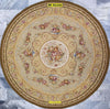 Tappeto Rotondo Extra Fine Aubusson 245x245cm Cina Beige - Sabbia - Tortora Originale Unico Con Certificato Casa e cucina/Tessili per la casa/Tappeti e tappetini/Tappeti Mollaian Tappeti - Lecce, Commerciovirtuoso.it