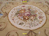 Tappeto Rotondo Extra Fine Aubusson 245x245cm Cina Beige - Sabbia - Tortora Originale Unico Con Certificato Casa e cucina/Tessili per la casa/Tappeti e tappetini/Tappeti Mollaian Tappeti - Lecce, Commerciovirtuoso.it