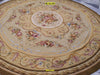 Tappeto Rotondo Extra Fine Aubusson 245x245cm Cina Beige - Sabbia - Tortora Originale Unico Con Certificato Casa e cucina/Tessili per la casa/Tappeti e tappetini/Tappeti Mollaian Tappeti - Lecce, Commerciovirtuoso.it