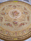 Tappeto Rotondo Extra Fine Aubusson 245x245cm Cina Beige - Sabbia - Tortora Originale Unico Con Certificato Casa e cucina/Tessili per la casa/Tappeti e tappetini/Tappeti Mollaian Tappeti - Lecce, Commerciovirtuoso.it