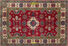 Tappeto Scendiletto Uzbek Kazak 170x112cm Con Frange Lana Pregiata Ghazni Multicolore Chiaro Disegni Geometrici Casa e cucina/Tessili per la casa/Tappeti e tappetini/Scendiletto Mollaian Tappeti - Lecce, Commerciovirtuoso.it
