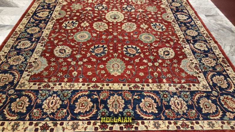 Tappeto Scendiletto Uzbek Kazak Afshan Extra Gold 378x260 Con Frange Multicolore Chiaro Casa e cucina/Tessili per la casa/Tappeti e tappetini/Scendiletto Mollaian Tappeti - Lecce, Commerciovirtuoso.it