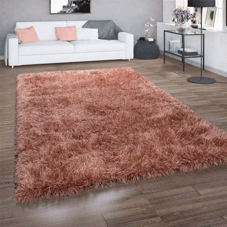 Tappeto-Shaggy-a-Pelo-Lungo-Tinta-unita-Colori-Assortiti