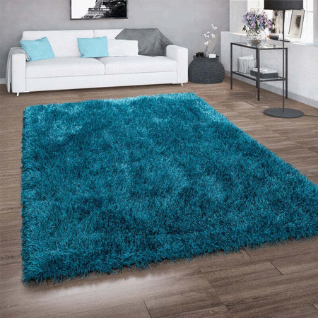 Tappeto-Shaggy-a-Pelo-Lungo-Tinta-unita-Colori-Assortiti