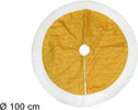 Tappeto Sottoalbero Natale Gonna Copertura 100 Cm Effetto Glitter Oro Pelliccia Casa e cucina/Decorazioni per interni/Addobbi e decorazioni per ricorrenze/Decorazioni natalizie/Gonne per alberi di Natale Trade Shop italia - Napoli, Commerciovirtuoso.it