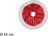 Tappeto Sottoalbero Natale Gonna Copertura 55cm Rosso Pois Con Pelliccia Bianca Casa, arredamento e bricolage > Prodotti per Feste > Prodotti Natalizi Trade Shop italia - Napoli, Commerciovirtuoso.it