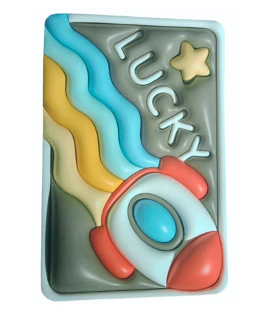 Tappeto Tappetino Antiscivolo Bagno Cartoon Effetto 3d Soft Bambini 38x58cm 87222