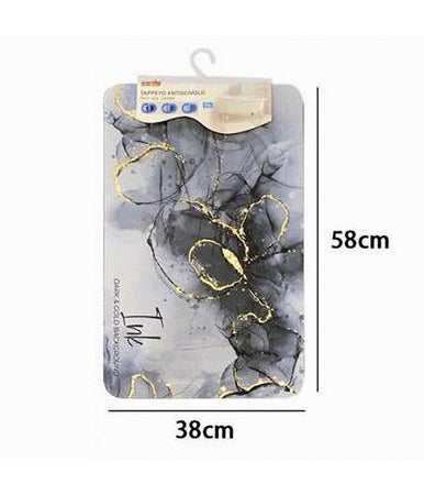 Tappeto Tappetino Antiscivolo Bagno Doccia Rettangolare 38x58cm Vari Modelli 87227