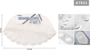 Tappeto Tappetino Antiscivolo Impronte Vasca Bagno Doccia 55x35cm Bianco 87943 Casa e cucina/Bagno/Accessori per il bagno/Accessori per la doccia/Tappetini Trade Shop italia - Napoli, Commerciovirtuoso.it