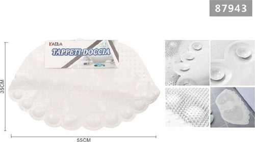 Tappeto Tappetino Antiscivolo Impronte Vasca Bagno Doccia 55x35cm Bianco 87943 Casa e cucina/Bagno/Accessori per il bagno/Accessori per la doccia/Tappetini Trade Shop italia - Napoli, Commerciovirtuoso.it