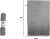 Tappeto-Tappetino-Antiscivolo-Per-Arredo-Bagno-45-X-70-Cm-Colore-Grigio-79920