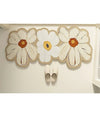Tappeto Tappetino Arredo Da Bagno 38x118cm Con Motivo Floreale Antiscivolo 87224