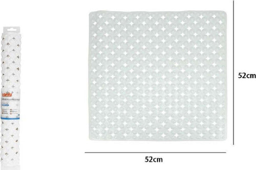 Tappeto Tappetino Bianco Antiscivolo Per Vasca Da Bagno Doccia 52 X 52 Cm 79756 Casa e cucina/Bagno/Accessori per il bagno/Accessori per la doccia/Tappetini Trade Shop italia - Napoli, Commerciovirtuoso.it