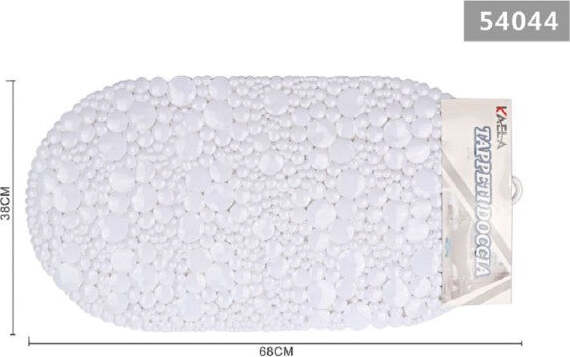 Tappeto-Tappetino-Doccia-Vasca-Antiscivolo-Per-Bagno-Arredo-Bianco-38x68cm-54044