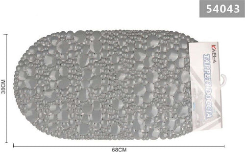 Tappeto Tappetino Doccia Vasca Antiscivolo Per Bagno Arredo Grigio 38x68cm 54043 Casa e cucina/Bagno/Accessori per il bagno/Accessori per la doccia/Tappetini Trade Shop italia - Napoli, Commerciovirtuoso.it