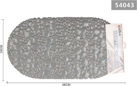 Tappeto-Tappetino-Doccia-Vasca-Antiscivolo-Per-Bagno-Arredo-Grigio-38x68cm-54043