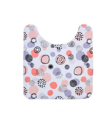 Tappeto Tappetino Girowater Arredo Bagno 45x50 Cm Fantasia Sfere Astratte 87089