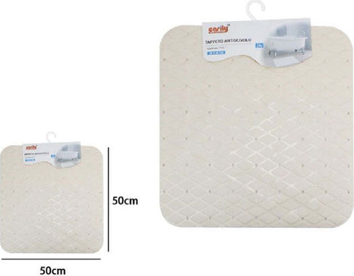 Tappeto Tappetino In Pvc Antiscivolo Per Vasca Bagno Doccia 50x50 Cm 79729 Beige Casa, arredamento e bricolage > Accessori Bagno > Tappeti Doccia Trade Shop italia - Napoli, Commerciovirtuoso.it