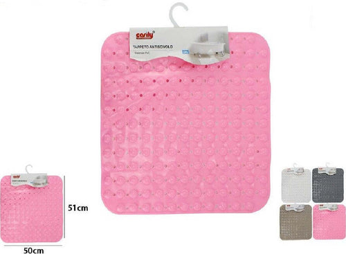 Tappeto Tappetino In Pvc Antiscivolo Per Vasca Da Bagno Doccia 51 X 50 Cm 59634 Casa, arredamento e bricolage > Accessori Bagno > Tappeti Doccia Trade Shop italia - Napoli, Commerciovirtuoso.it