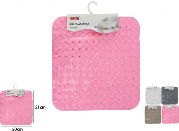 Tappeto Tappetino In Pvc Antiscivolo Per Vasca Da Bagno Doccia 51 X 50 Cm 59634 Casa, arredamento e bricolage > Accessori Bagno > Tappeti Doccia Trade Shop italia - Napoli, Commerciovirtuoso.it