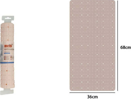 Tappeto Tappetino In Pvc Antiscivolo Per Vasca Da Bagno Doccia 68 X 36 Cm 79751 Casa, arredamento e bricolage > Accessori Bagno > Tappeti Doccia Trade Shop italia - Napoli, Commerciovirtuoso.it