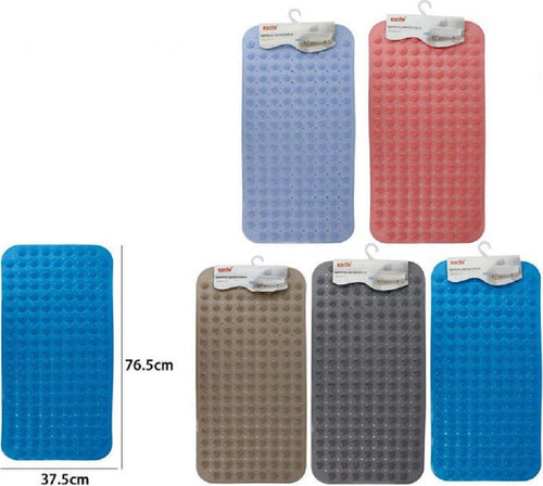 Tappeto Tappetino In Pvc Antiscivolo Per Vasca Da Bagno Doccia 76.5x37.5cm 59625 Casa, arredamento e bricolage > Accessori Bagno > Tappeti Doccia Trade Shop italia - Napoli, Commerciovirtuoso.it