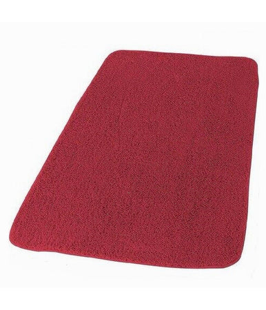 Tappeto Tappetino In Tessuto Per Bagno Casa Arredo 45 X 75 Cm Colore Rosso 69947