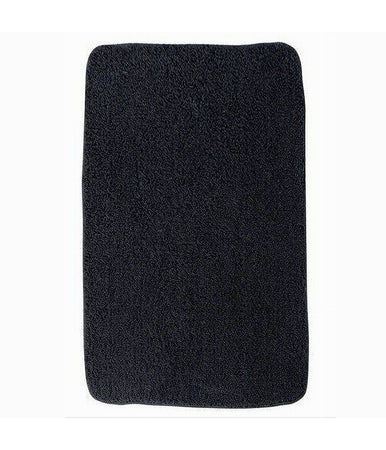 Tappeto Tappetino In Tessuto Per Bagno Casa Arredo Accessorio Colore Nero 69782