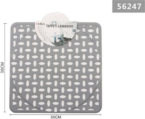Tappeto Tappetino Lavello Lavandino Quadrato Cucina 30x30cm Grigio Chiaro 56247 Casa e cucina/Tessili per la casa/Tappeti e tappetini/Tappeti Trade Shop italia - Napoli, Commerciovirtuoso.it