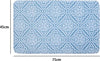 Tappeto-Tappetino-Per-Arredo-Da-Bagno-45-X-75-Cm-Azzurro-Con-Maioliche-87032