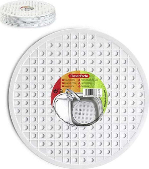 Tappeto Tappetino Per Lavello In Plastica Tondo Cucina Rotondo Bianco 1187501 Casa, arredamento e bricolage > Cucina > Accessori cucina Trade Shop italia - Napoli, Commerciovirtuoso.it