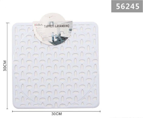 Tappeto Tappetino Per Lavello Lavandino Quadrato Cucina 30x30cm Bianco 56245 Casa e cucina/Tessili per la casa/Tappeti e tappetini/Tappeti Trade Shop italia - Napoli, Commerciovirtuoso.it