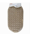 Tappeto Tappetino Pvc Antiscivolo Ovale Vasca Bagno Doccia Beige 68 X 37cm 87229